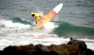 L’Equipe de France de Surf aux Açores