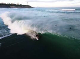 Free Surf du Pro Anglet en drone