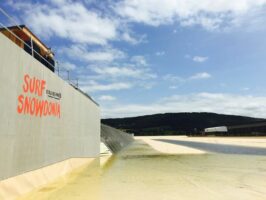 Le Surf Snowdonia à l’arrêt