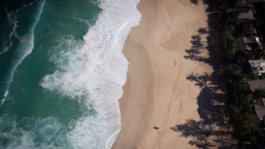 Le North Shore vu du ciel