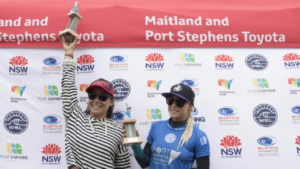 Johanne Defay s’impose à Port Stephens et gagne le WQS !