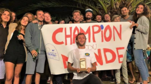 Nathan Lehoux champion du monde de bodysurf !