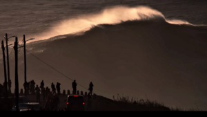 Amélie a réveillé Nazaré !