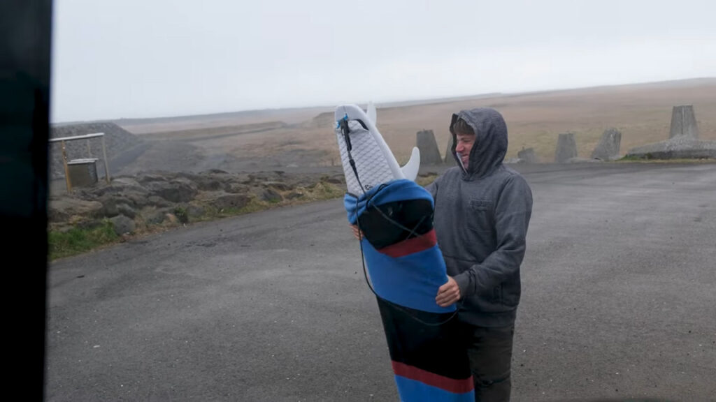 Surf en Islande