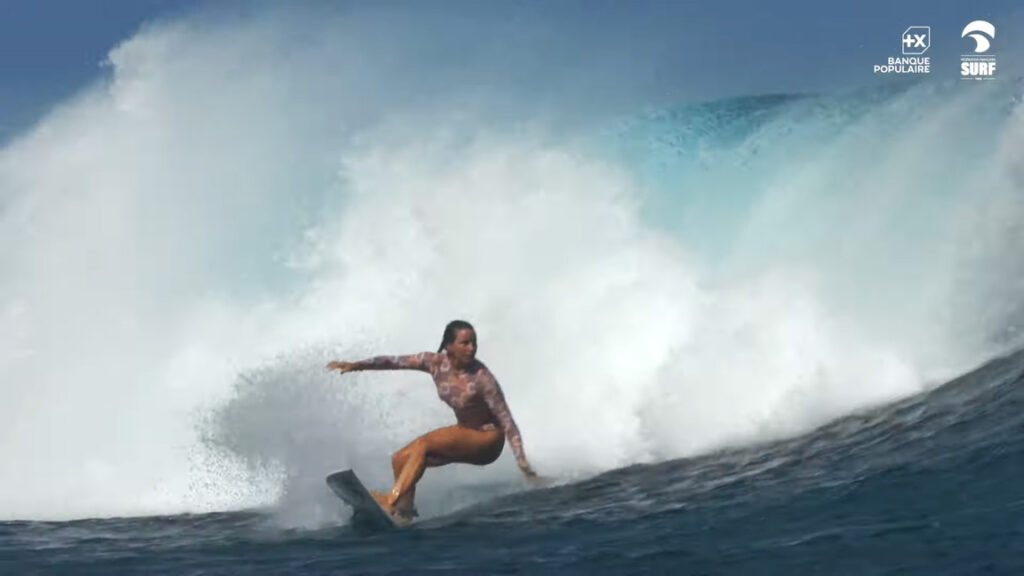 Johanne Defay, Teahupo'o