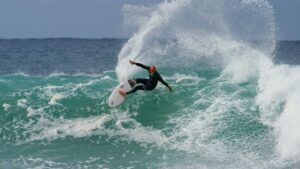 Kelly Slater en free surf à Bells Beach