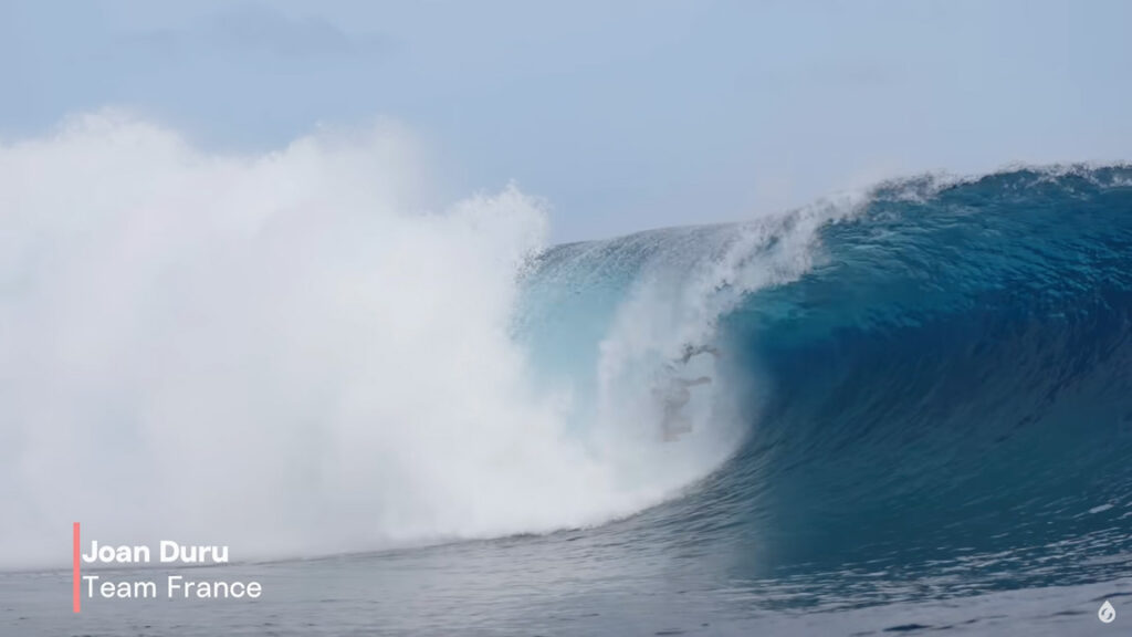 Joan Duru, Teahupo'o