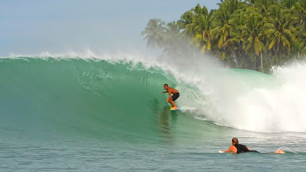 Jules Lacastaigneratte, Nias, Indonésie