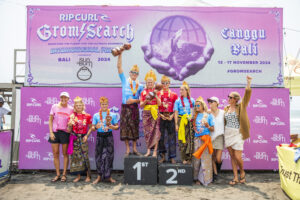 Lukas Skinner et Eden Walla remportent la finale internationale du GromSearch à Bali